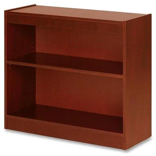 Lorell Lorell 89050 Bookcase 36x12x30 Cherry 2 shelves — product photo
