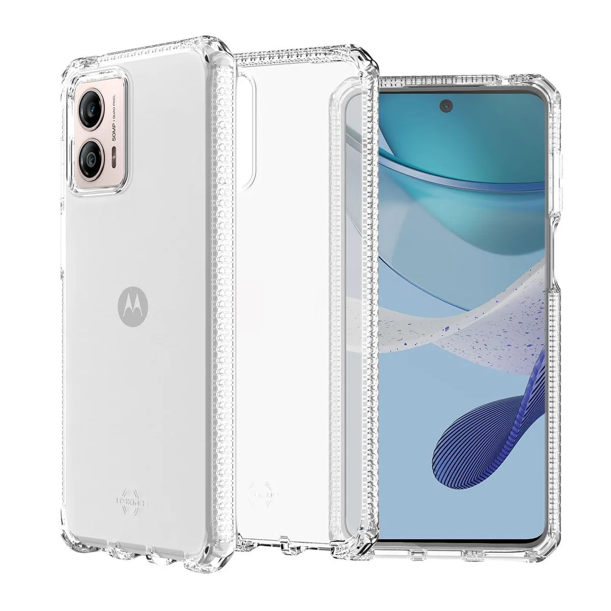 ITSKINS ITSKINS Spectrum-R Clear cover for Moto g 5G 2023 — product photo