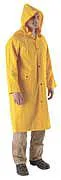 MCR Safety MCR Safety 230CX4 Rain Jacket 4XL Yellow PVC .35 mil Detachable Hood — product photo