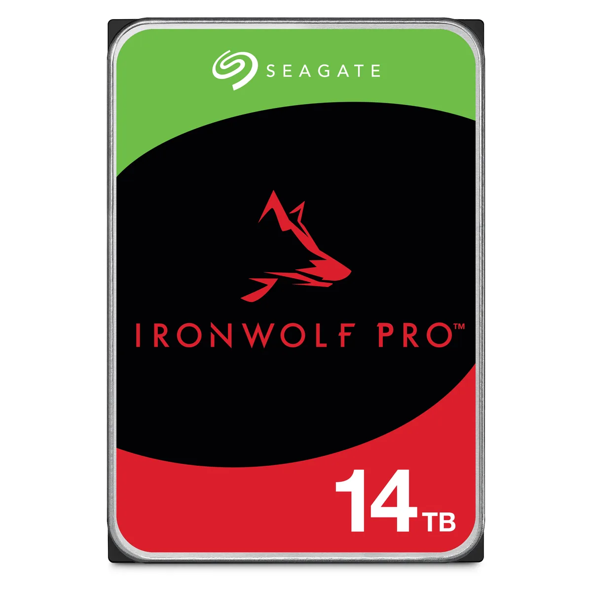 Seagate Seagate IronWolf Pro ST14000NT001 14TB 7200 RPM 256MB SATA 3.5" internal hard drive — product photo