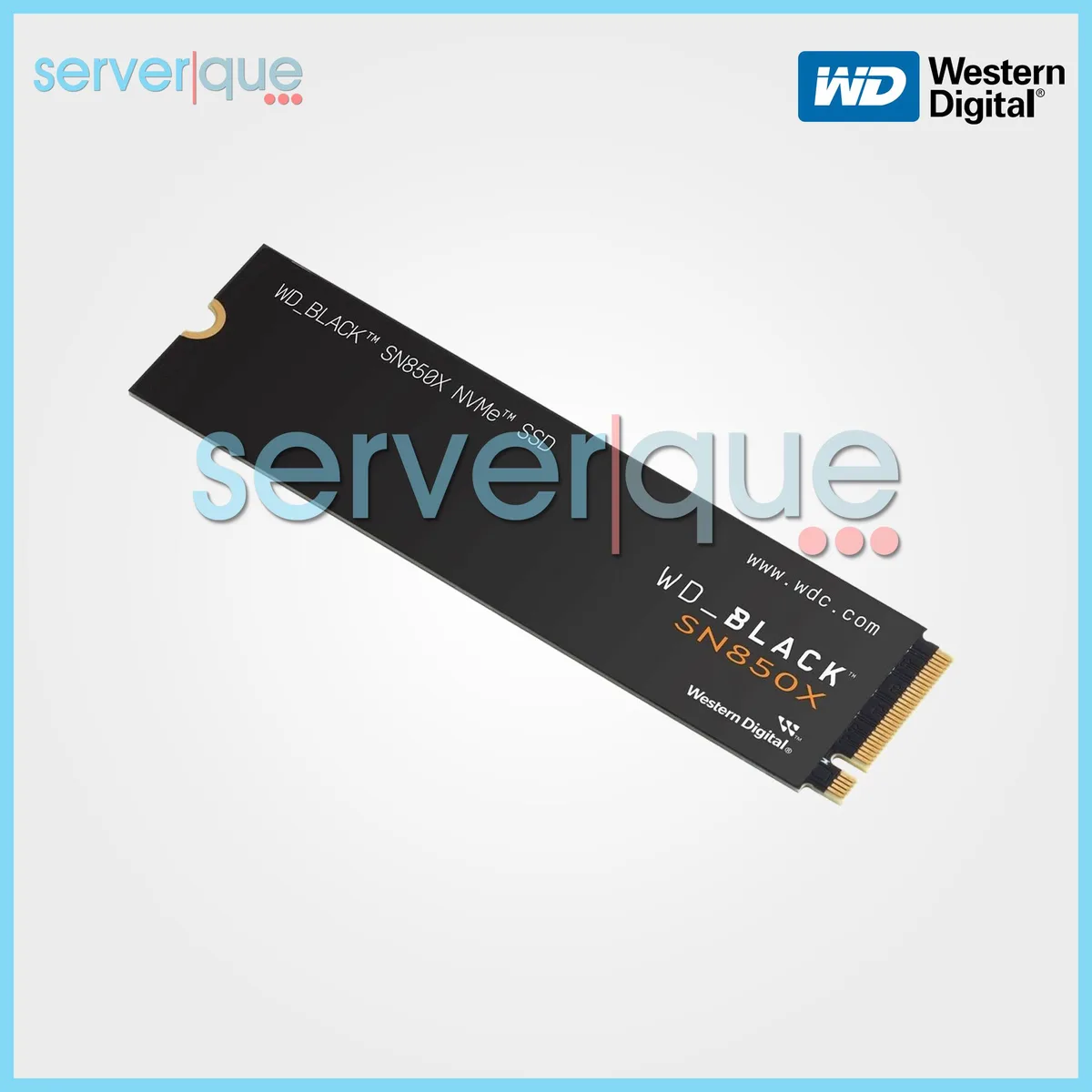 Western Digital Western Digital Black SN850X 2TB NVMe M.2 2280 internal SSD — product photo
