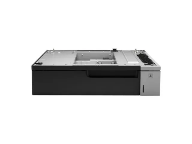 White rectangular 500-sheet paper tray feeder for HP LaserJet 700 series