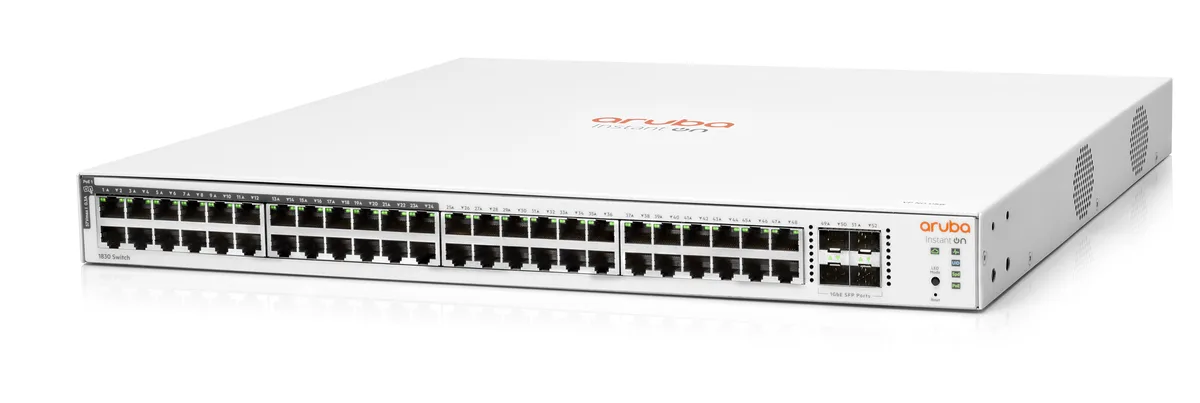HPE Networking Instant On HPE Networking Instant On 1830 48G 24p PoE 4SFP 370W Switch JL815A#ABA — product photo