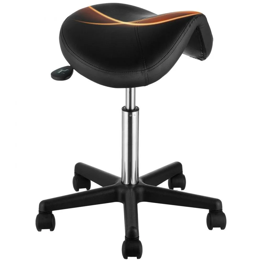 VEVOR VEVOR MST003-2 Saddle Stool with Wheels 400 lbs Black — product photo