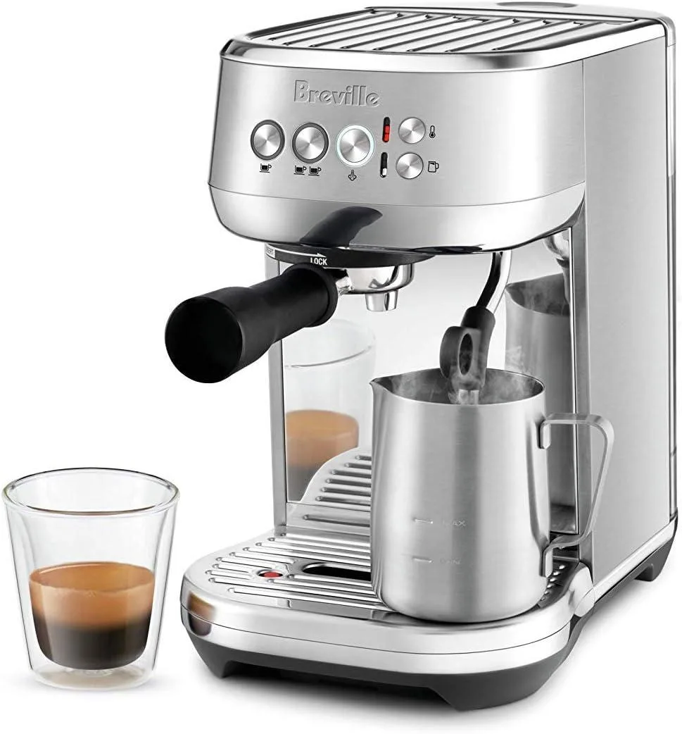 Breville Breville Bambino Plus Espresso Machine BES500BSS Brushed Stainless Steel 64 fl oz — product photo