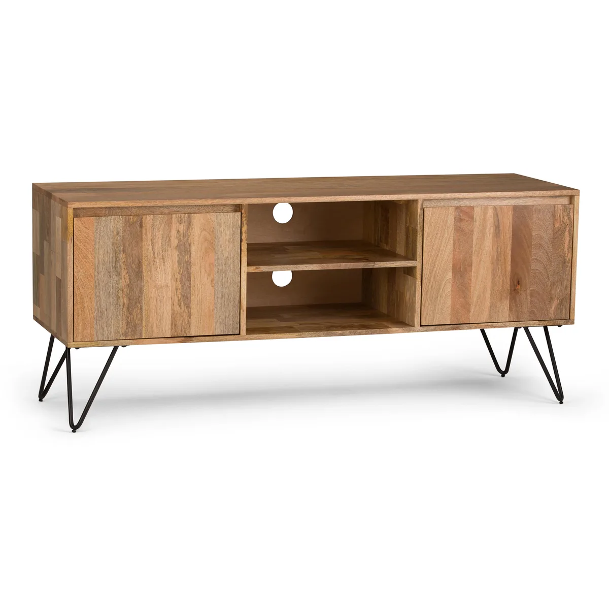 tuphen tuphen Hunter TV Media Stand Natural 60W 18D 25H 66in TV — product photo