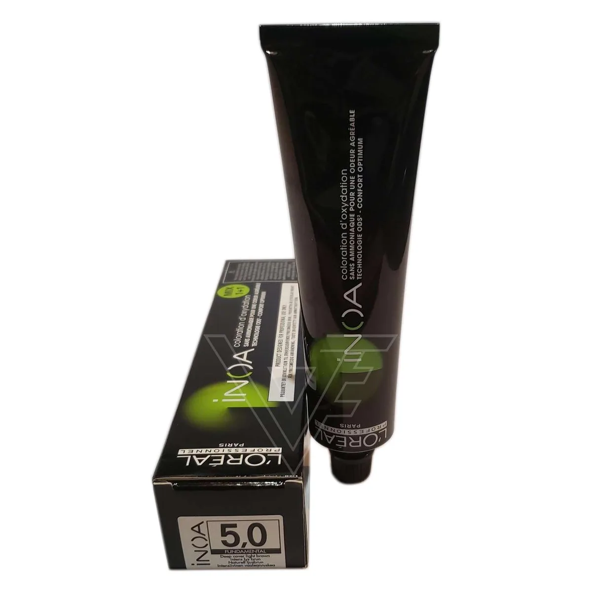 L'Oreal L'Oreal Inoa #5.0 Light Brown Deep Natural Ammonia Free Permanent Hair Color 60g — product photo