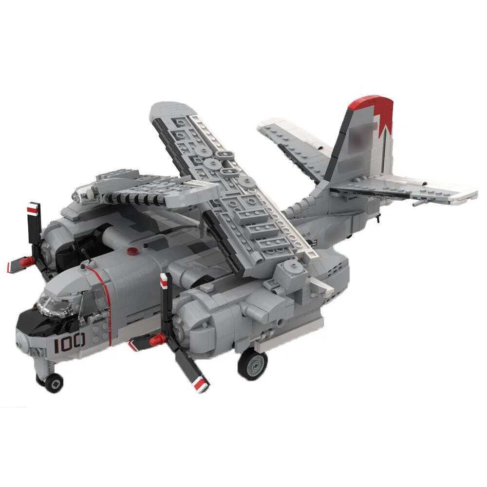 ZITIANYOUBUILD ZITIANYOUBUILD MOC-143540 S-2 Tracker Anti-submarine Aircraft 1757 Parts — product photo