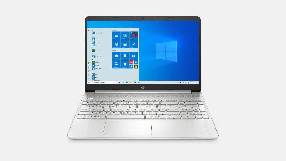 HP HP 15.6" Touchscreen Laptop i3-1005G1 8GB 1TB SSD Silver — product photo