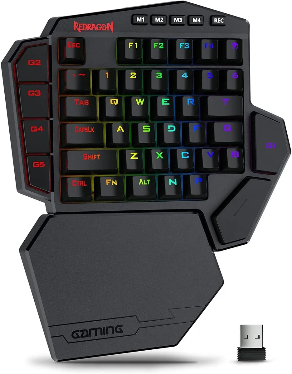 Redragon Redragon K585 PRO 42-key one-handed mechanical gaming keyboard — product photo