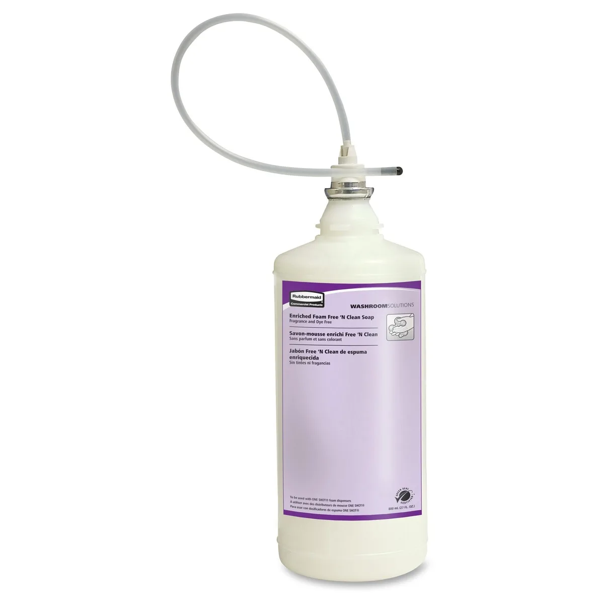 Rubbermaid Commercial Rubbermaid Commercial FG4013131 Lotion Soap Refill 800 mL 4 CT Honeysuckle cleaning — product photo