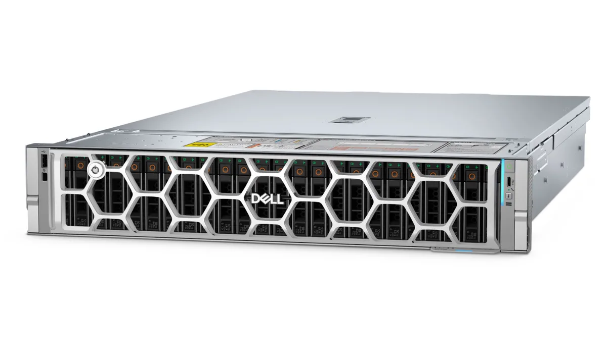 DELL DELL PowerEdge R7725 2U rack server AMD EPYC 9005 DDR5 6TB max memory — product photo