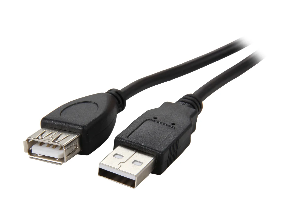 BYTECC INC BYTECC INC USB2-10MF-K USB 2.0 extension cable 10m black — product photo