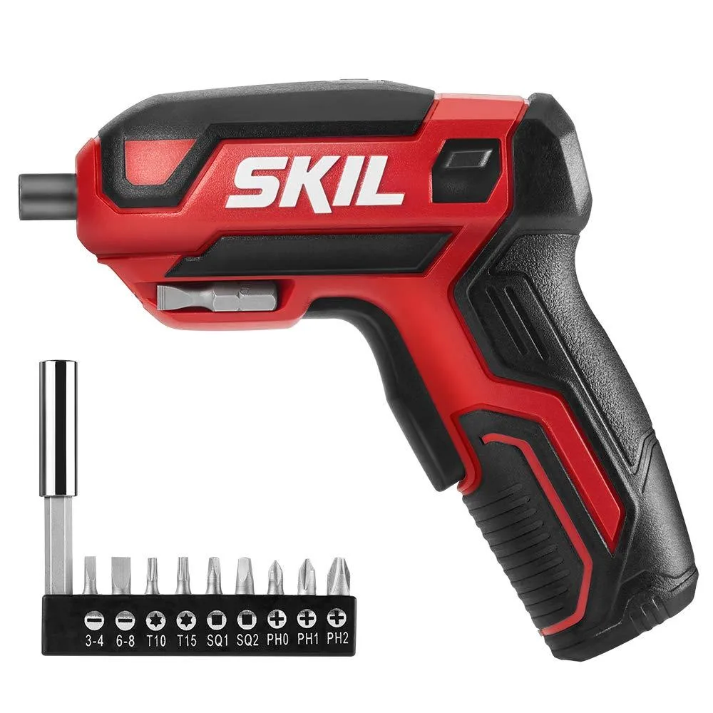  Skil 4V Cordless Screwdriver 9pc Set 36 in-lb 220 rpm — product photo