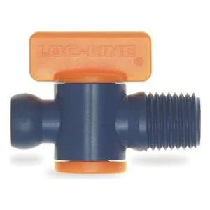Loc-Line Loc-Line 21192 Male NPT Valve 1/4 in Pack of 2 — product photo