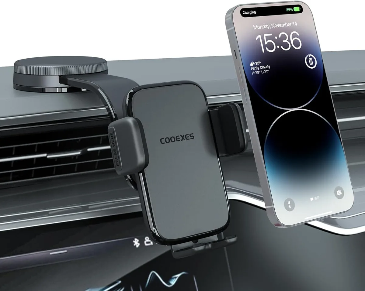 Keyence Keyence Phone Mount 360° Rotation 108LBS Nano Gel Bendable Arm — product photo