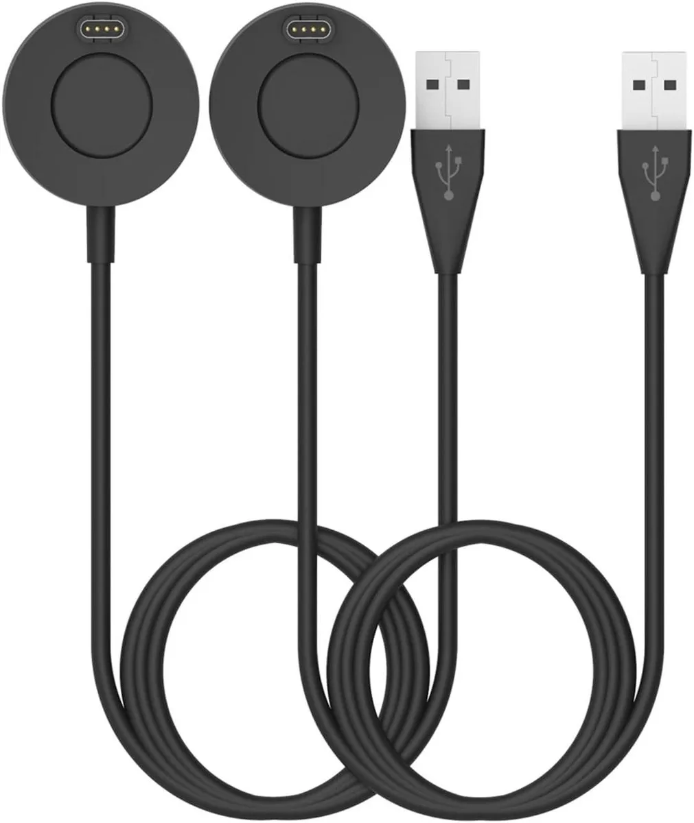 BONAEVER BONAEVER Garmin Fenix 5/6/7 Charging Dock 2pcs Black — product photo