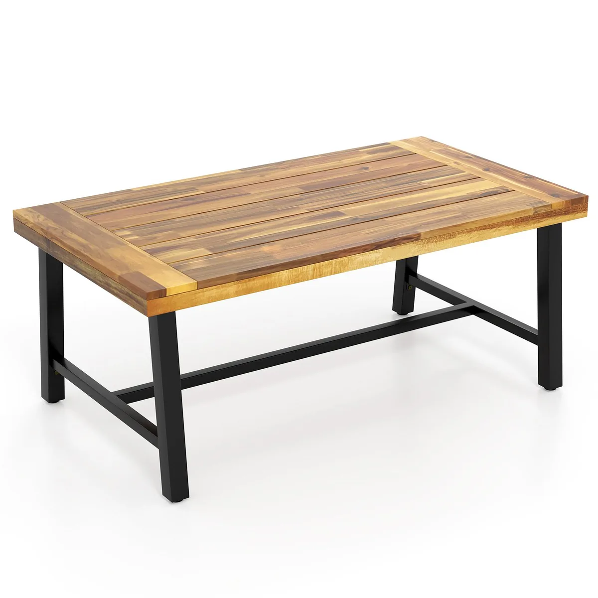 SlickBlue SlickBlue Acacia Coffee Table 43.5" x 24" x 18" Natural — product photo