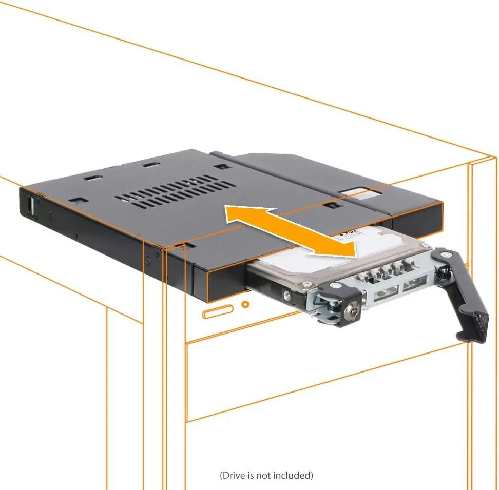 ICY DOCK ICY DOCK ToughArmor MB411SKO-B 2.5 SATA/SAS Mobile Rack — product photo