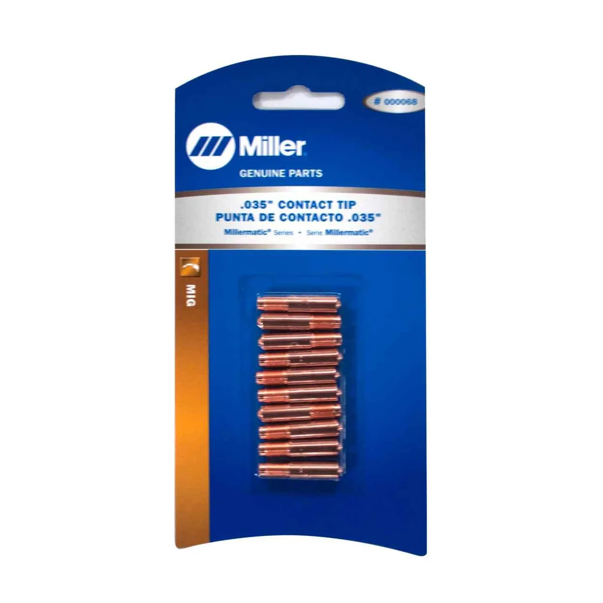 Miller Enterprises Miller Enterprises Contact Tip 0.035 Inch Pack 10 — product photo