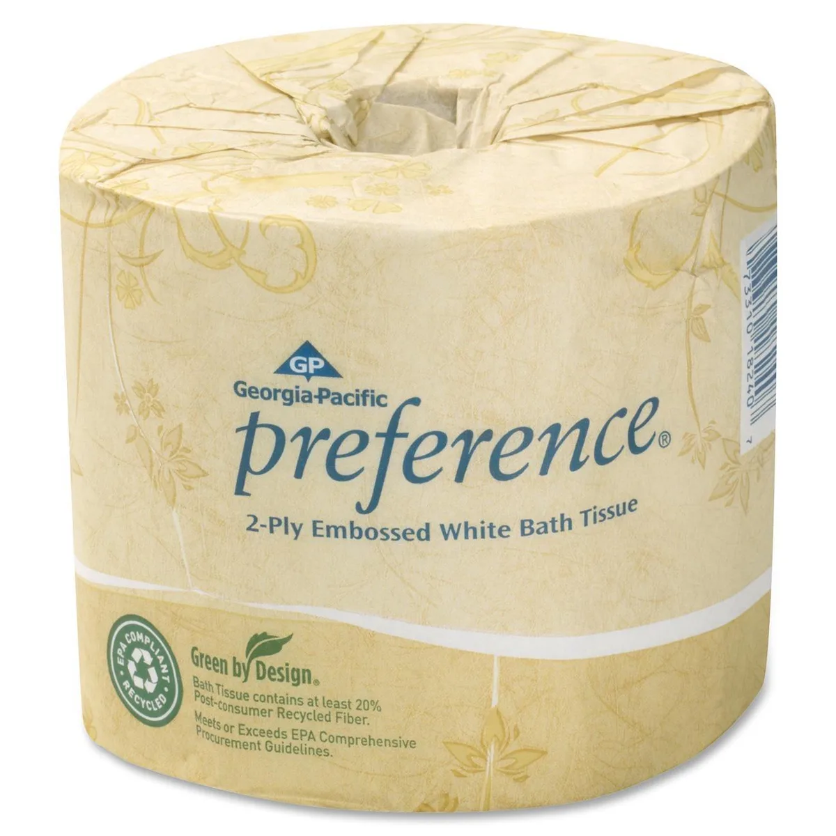 Georgia Pacific Georgia Pacific 1828001 Preference Embossed Bathroom Tissue 2-ply 550 sheets 80 rolls cleaning — product photo