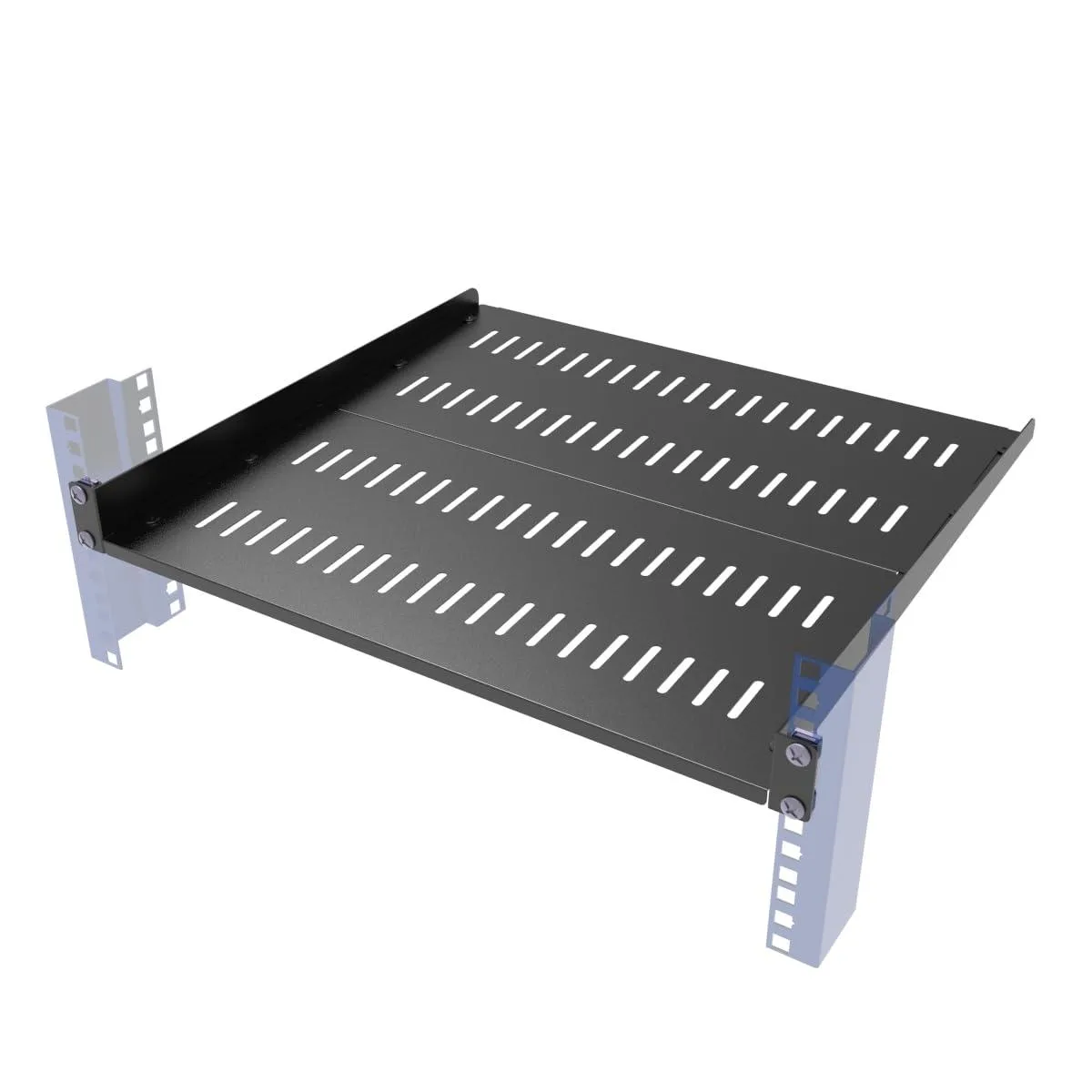 StarTech.com 1U Vented Cantilever Shelf 16-20" Black 1U16In — product photo
