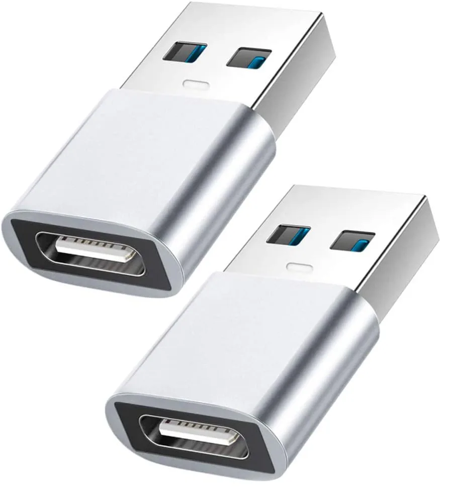 aibileec aibileec USB 3.1 USB-C Female to USB-A Male Adapter 1Gbps — product photo