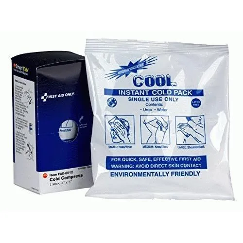 First Aid Only First Aid Only FAE6012 Instant Cold Compress safety — product photo