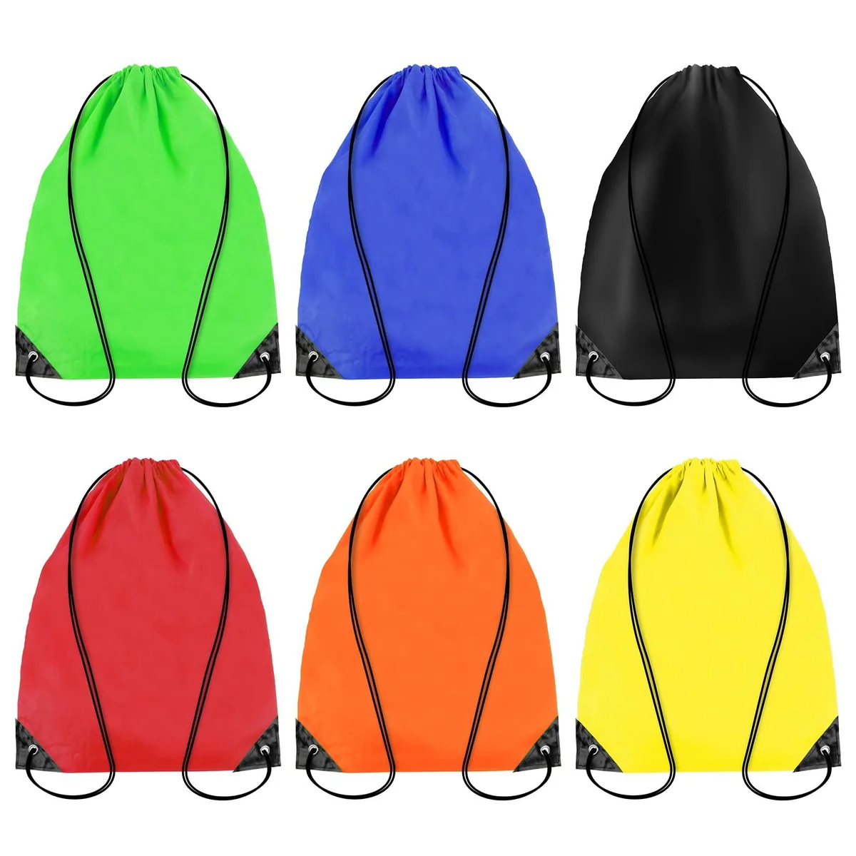Lightweight polyester drawstring bag 13 inch with 16.5 inch laptop compartment