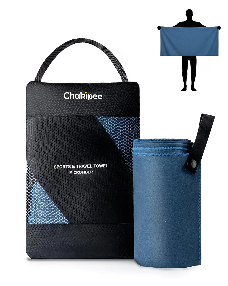Microfiber Towel 48x24 Navy Blue — product photo