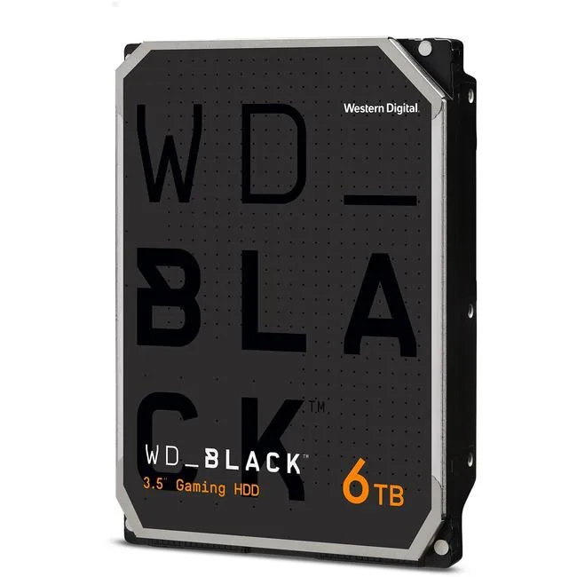 Western Digital Western Digital WD6003FZBXProduct 6 TB 3.5" 7200 rpm 256 MB cache SATA internal hard drive — product photo