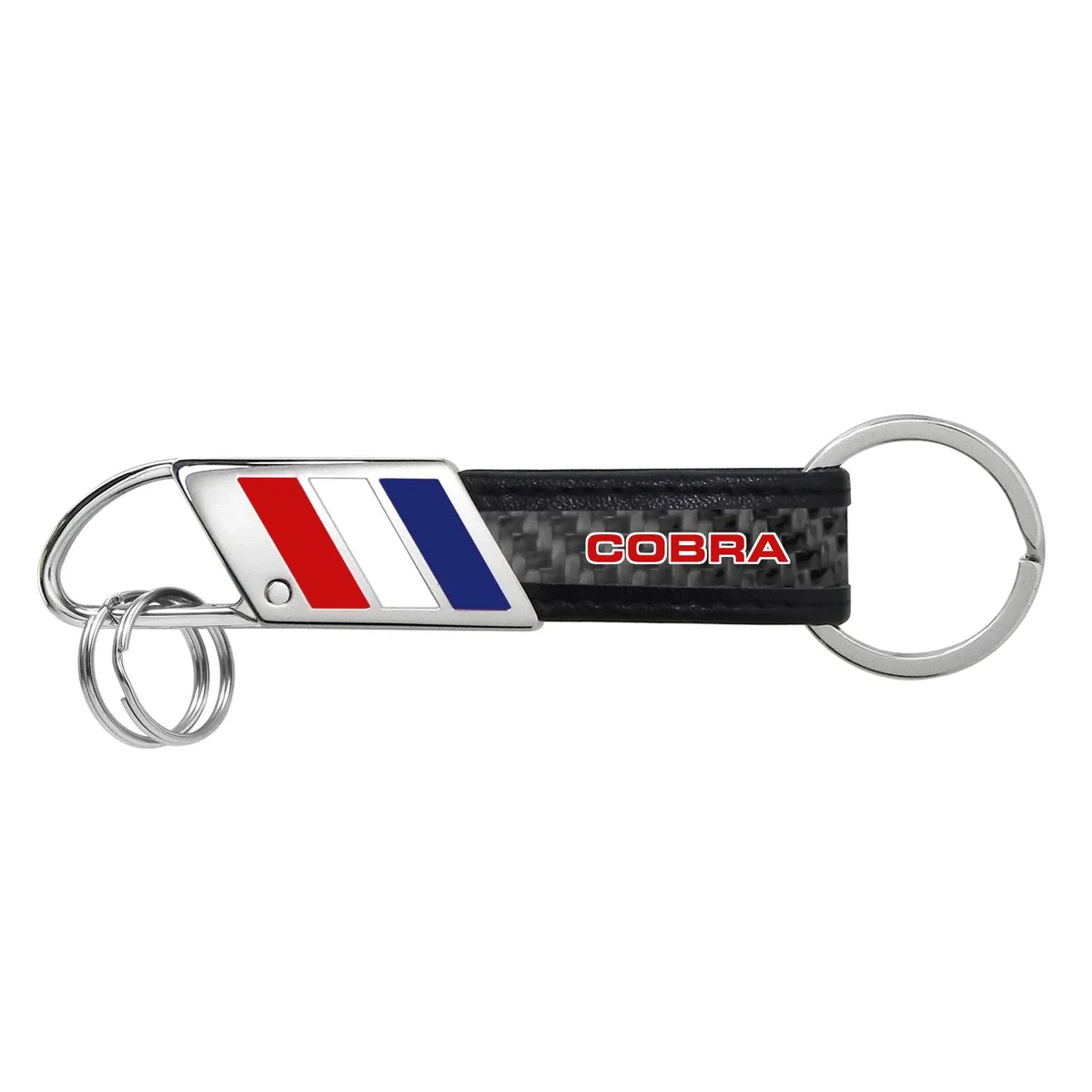 iPick Image, LLC iPick Image, LLC Ford Mustang Cobra Red White Blue Stripe Car Electronics Accessory — product photo