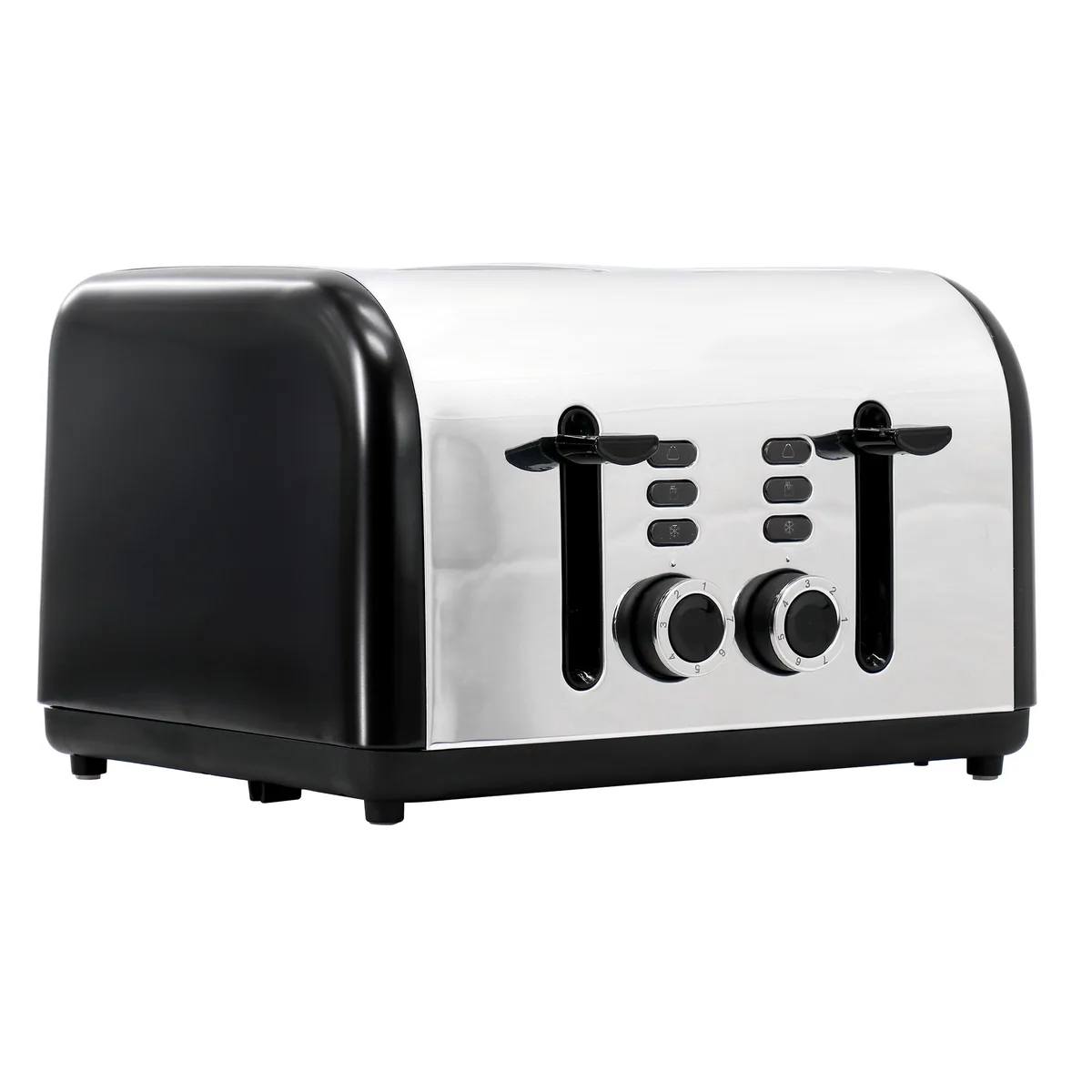 Redmond Trading Company Redmond Trading Company 510121221M 4-Slice Wide Slot Toaster 1400W Black — product photo