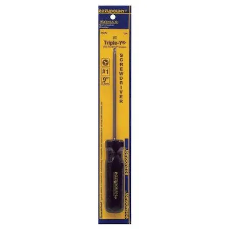 Eazypower Corp Eazypower Corp 35674 Tri-Wing Screwdriver #1 Round hand screwdriver — product photo