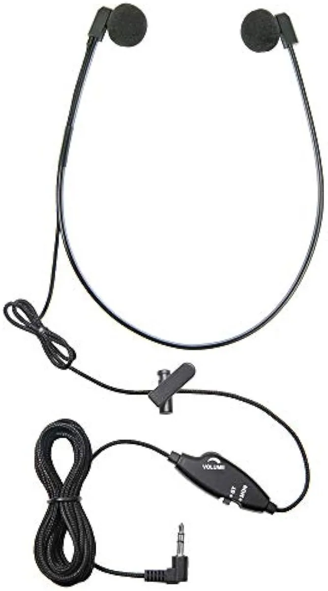 usbroway usbroway Under Chin Transcription Headset 3.5mm 10ft — product photo