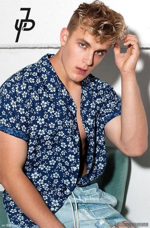 Poster print of Jake Paul hair image 22 by 34 inches