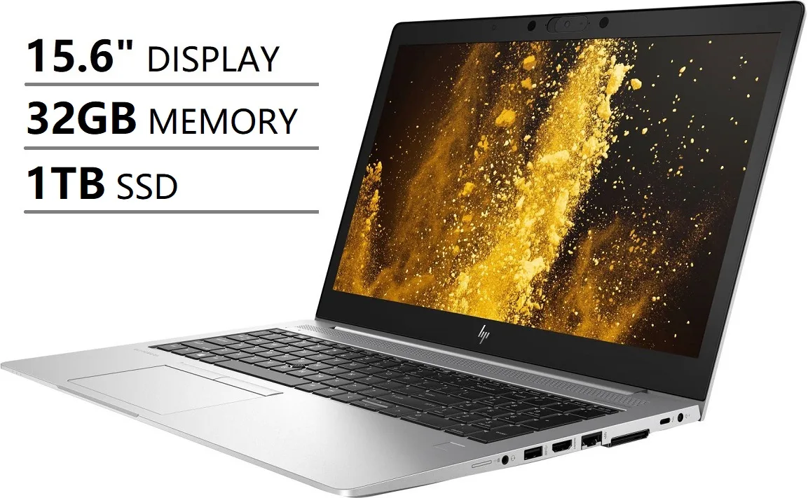 HP HP EliteBook 850 G6 laptop 15.6 FHD i7-8565U 32GB DDR4 1TB NVMe — product photo
