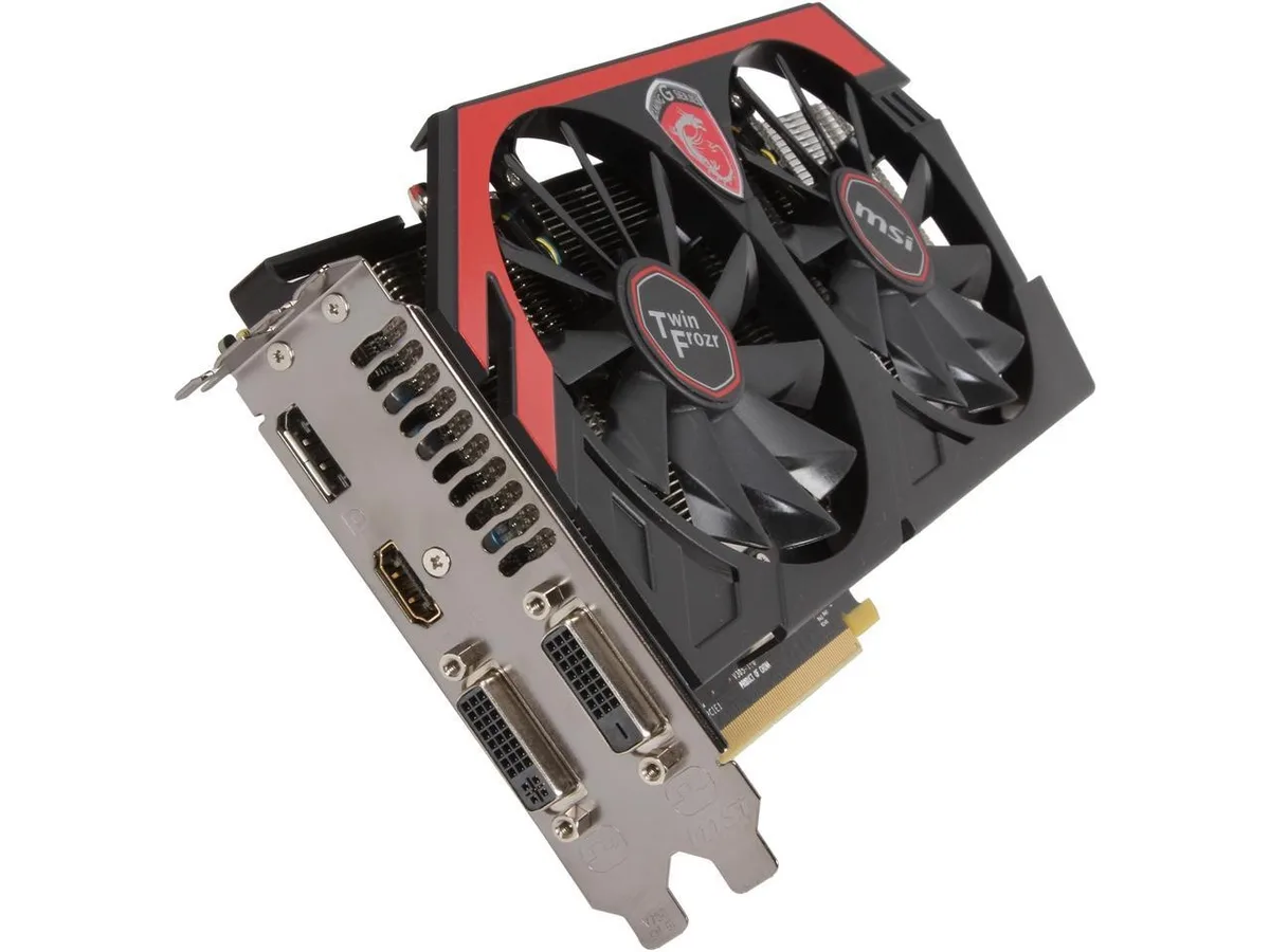 MSI MSI Radeon R9 270 Gaming 2G Twin Frozr graphics card — product photo