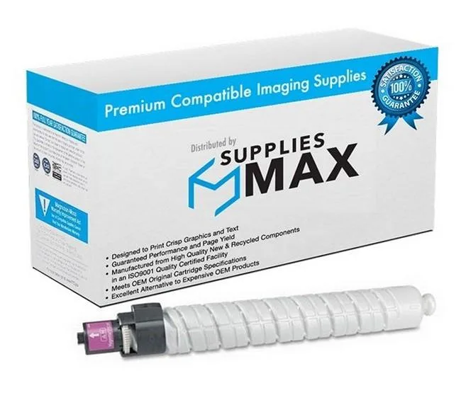 SuppliesMax SuppliesMax Magenta Toner Cartridge 15000 Pages for Gestetner MP-C2800 MP-C3300 841278 — product photo