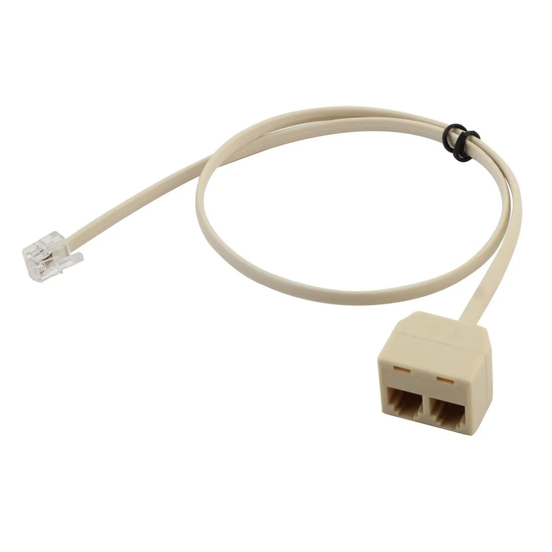 Unique-Bargains Unique-Bargains RJ11 Male to Female 2 Way Telephone Splitter — product photo