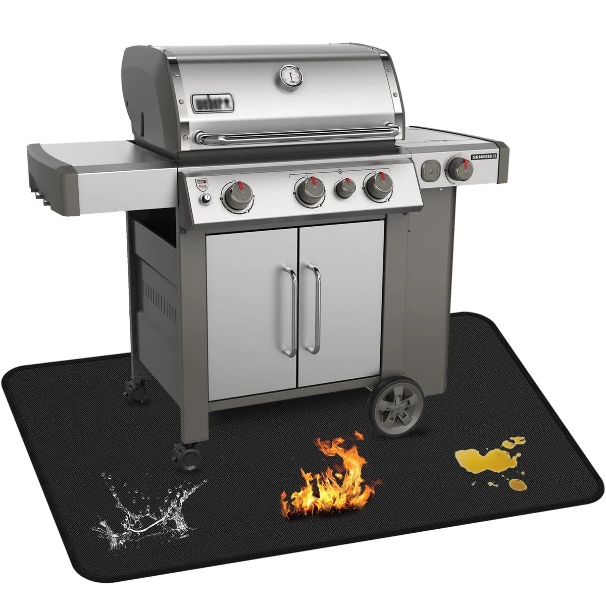 Healthy Living Under Grill Mat 75 x 40 inch — product photo