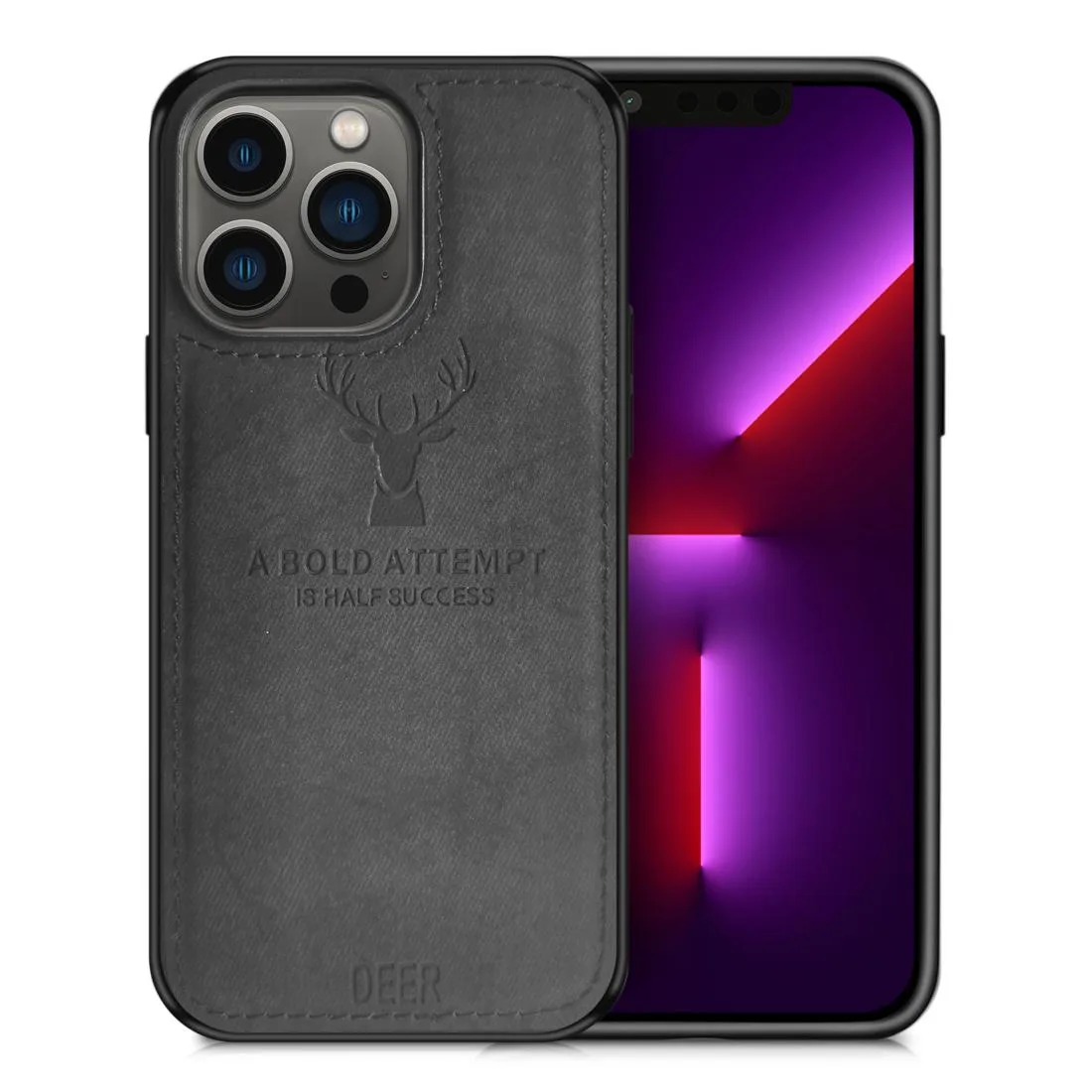 ALPHA DIGITAL INC ALPHA DIGITAL INC IP13P-DEER-BK case iPhone 13 Pro Black — product photo