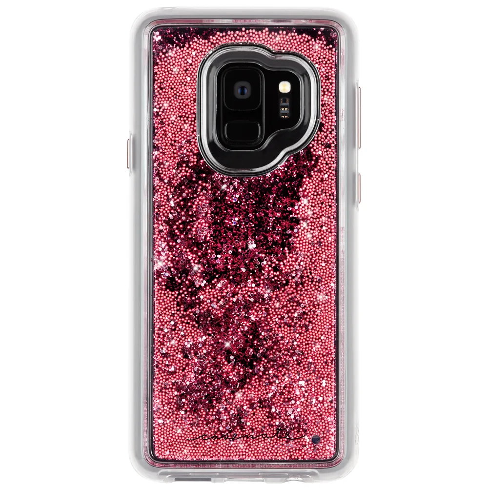 Case-Mate Case-Mate Waterfall Glitter Case Samsung Galaxy S9 Rose Gold — product photo