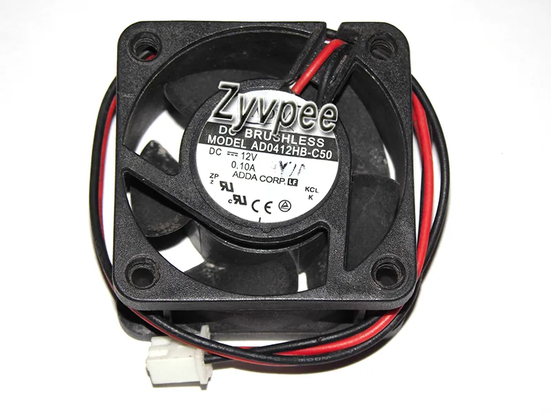 Zyvpee Zyvpee AD0412HB-C50 40mm 4020 12V .10A 2 Pin case fan — product photo