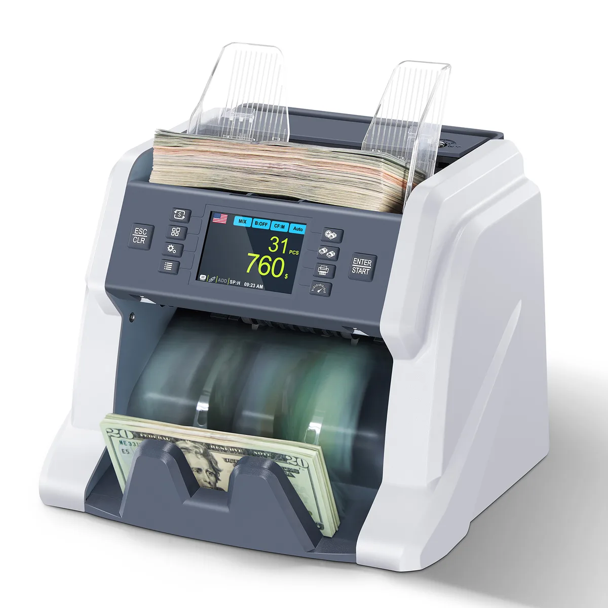 RIBAO TECHNOLOGY RIBAO TECHNOLOGY BC-40 Mixed Denomination Cash Handling 3.5 — product photo