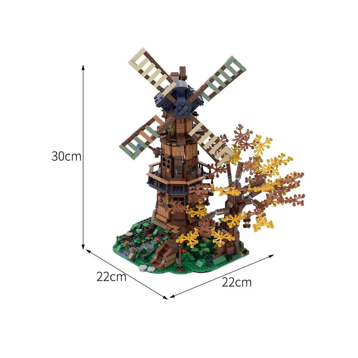 ZITIANYOUBUILD ZITIANYOUBUILD C6142 Modular Building Mill 1778 Parts — product photo