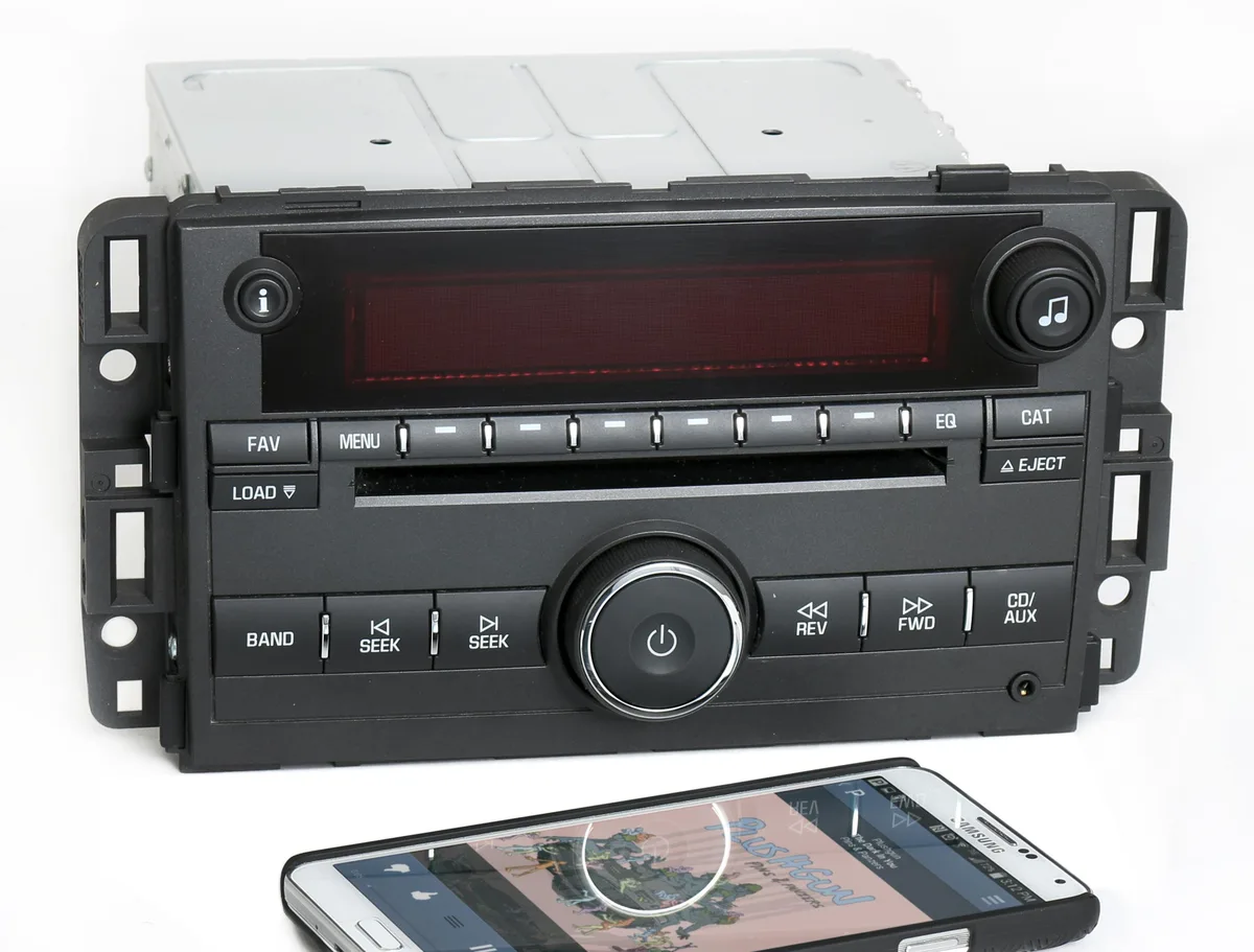 1 Factory Radio 1 Factory Radio 25887902 AM FM CD Bluetooth receiver 2008 Pontiac Torrent — product photo