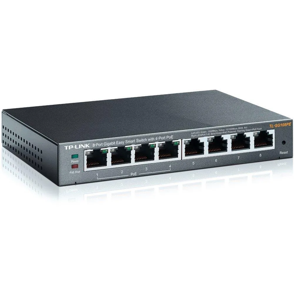 TP-Link TP-Link TL-SG108PE 8-Port Gigabit PoE Web Managed Switch — product photo