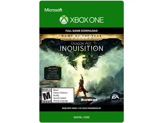 Electronic Arts Electronic Arts Dragon Age: Inquisition Game of the Year Edition G3Q-00066 downloadable game — product photo
