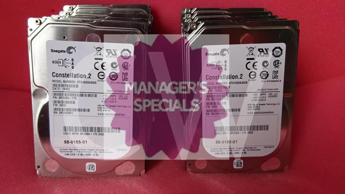 Seagate Seagate ST91000640SS 1TB 7200RPM 2.5" SAS internal hard drive — product photo